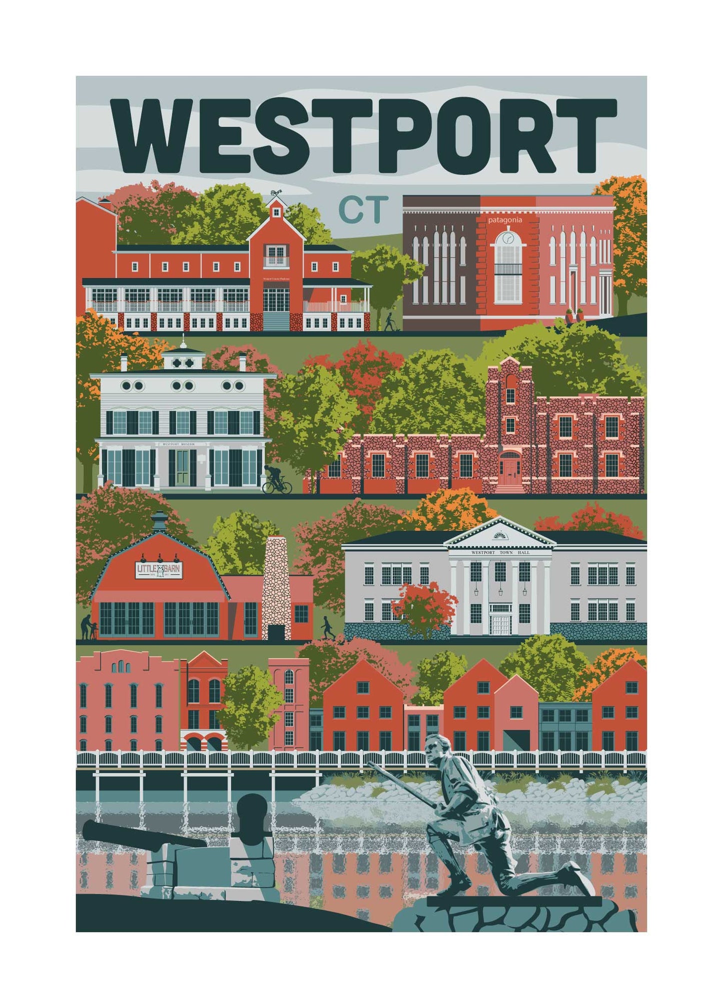 Life in Westport 20x28